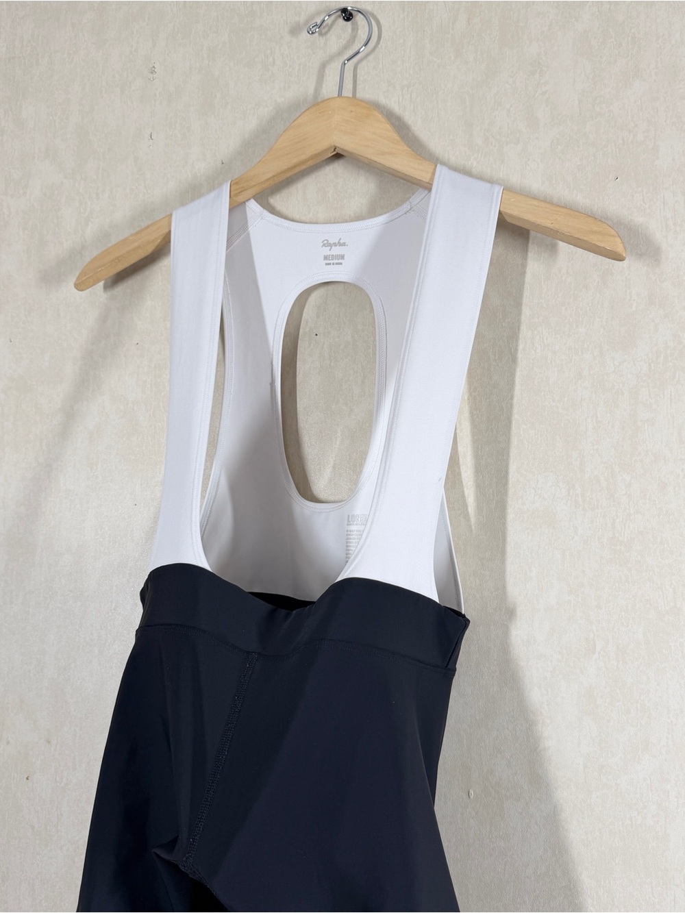 Rapha Women’s Core Cycling Bib Shorts Chamois Pad in Black White M - Picture 4 of 15